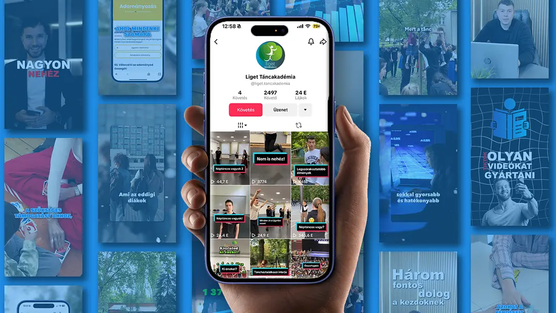 TikTok tartalomgyártás szolgáltatás